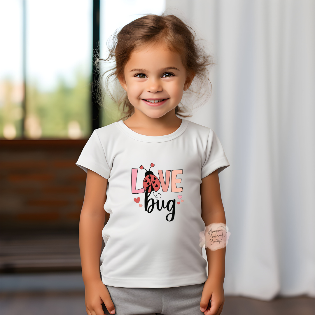 Love Bug Kids Valentine T-Shirt