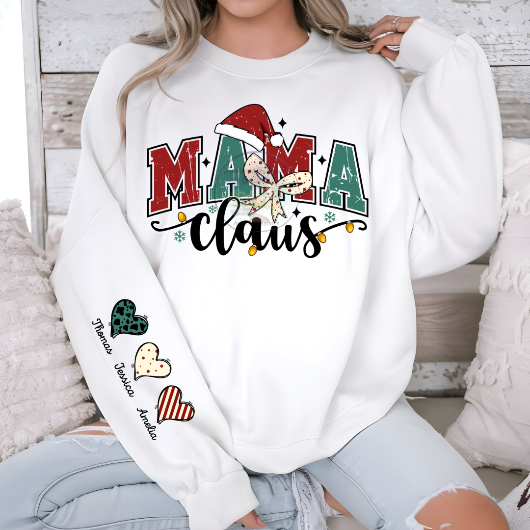 Mama Claus name Sweatshirt/T-Shirt