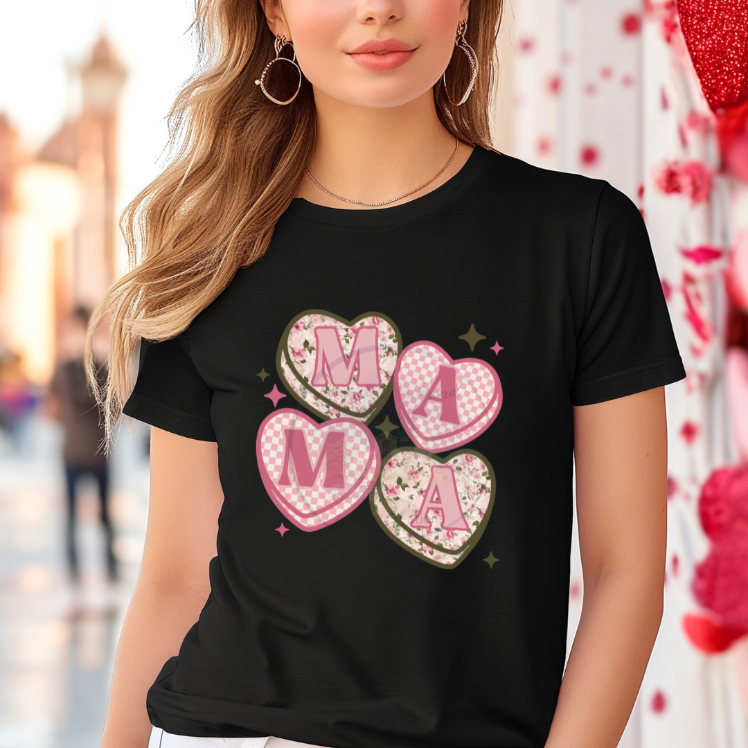 Mama Hearts Valentine T-Shirt/Sweatshirt