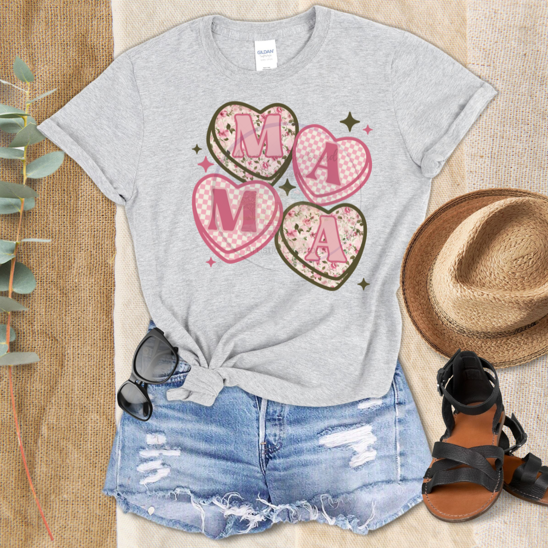 Mama Hearts Valentine T-Shirt/Sweatshirt