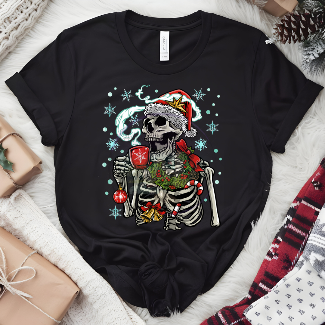 Santa Skeleton T-Shirt/Sweatshirt