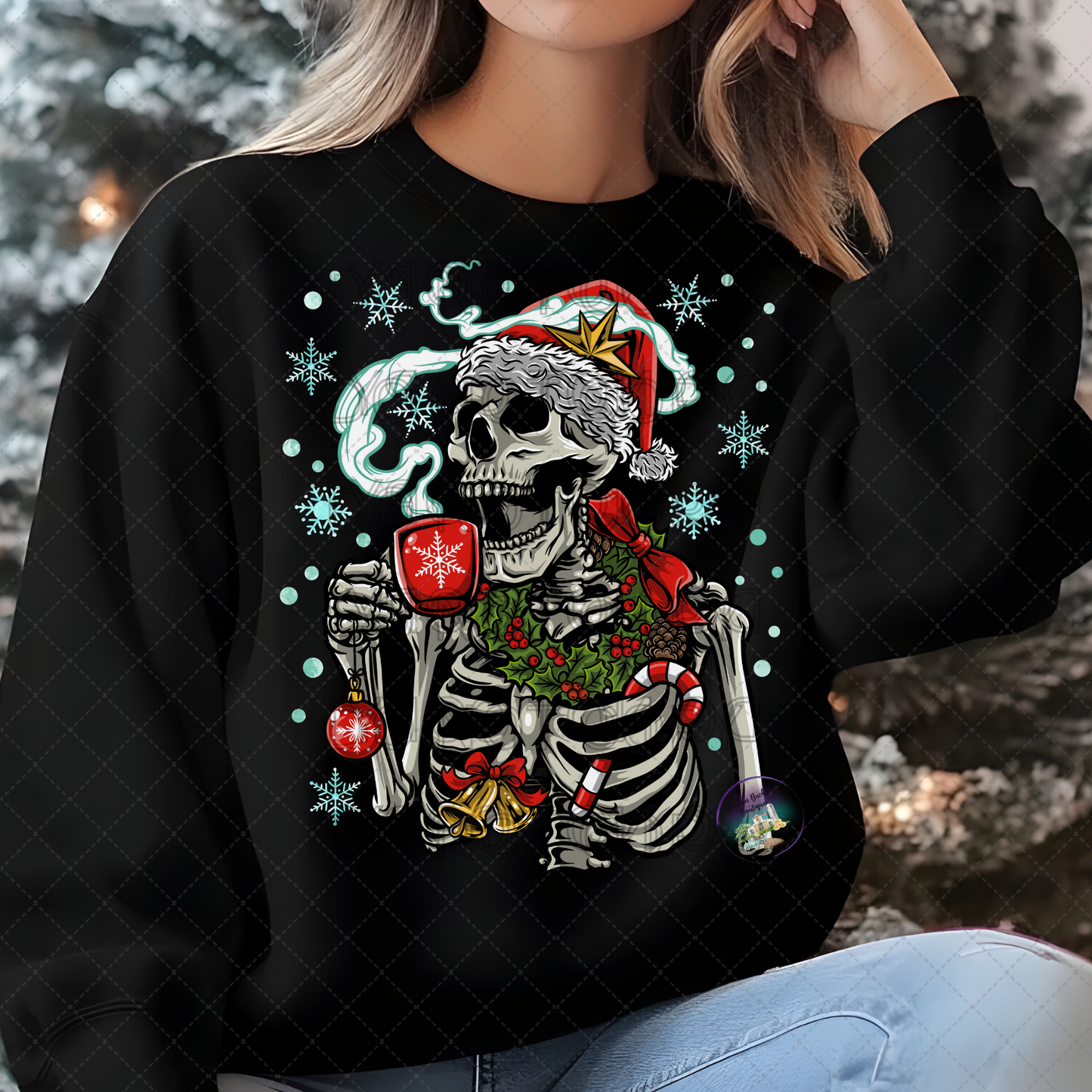 Santa Skeleton T-Shirt/Sweatshirt