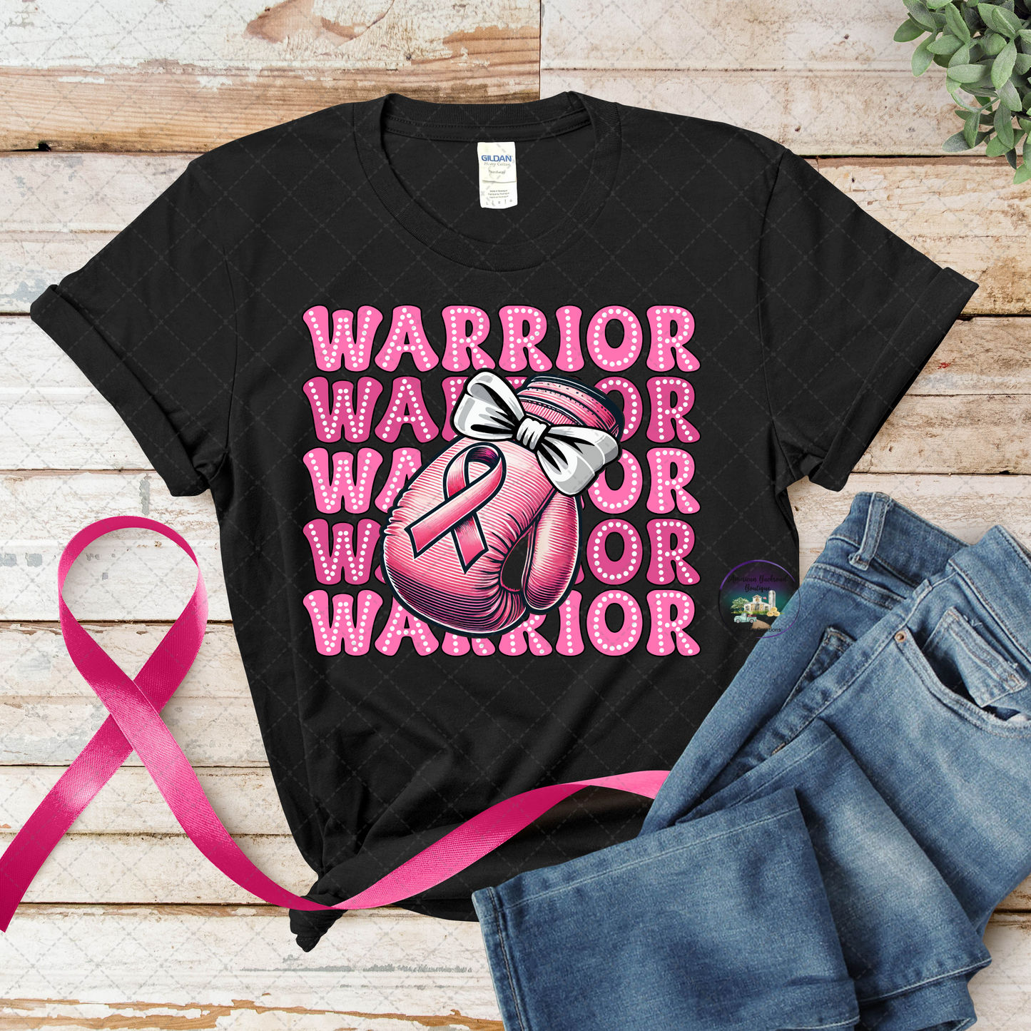 WARRIOR Breast Cancer T-Shirt