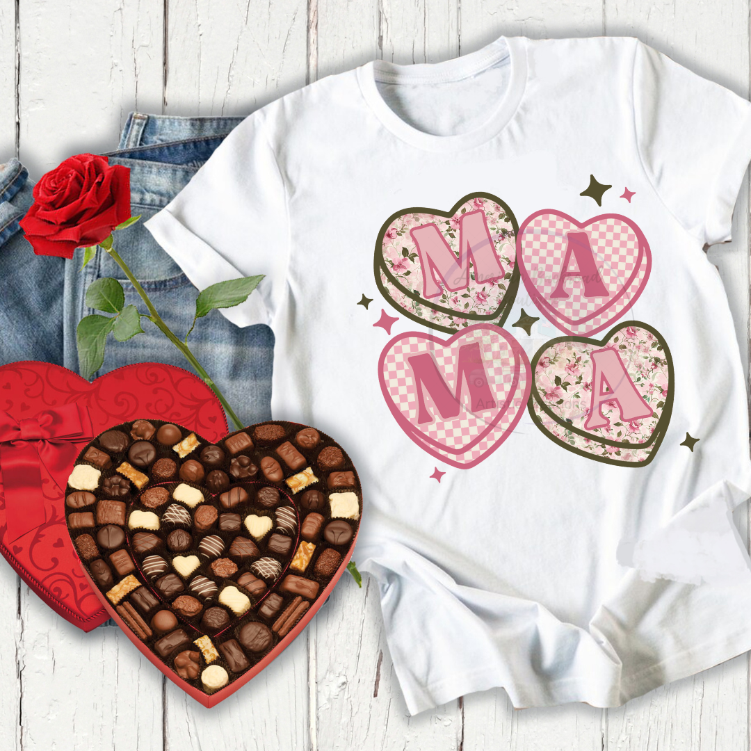 Mama Hearts Valentine T-Shirt/Sweatshirt