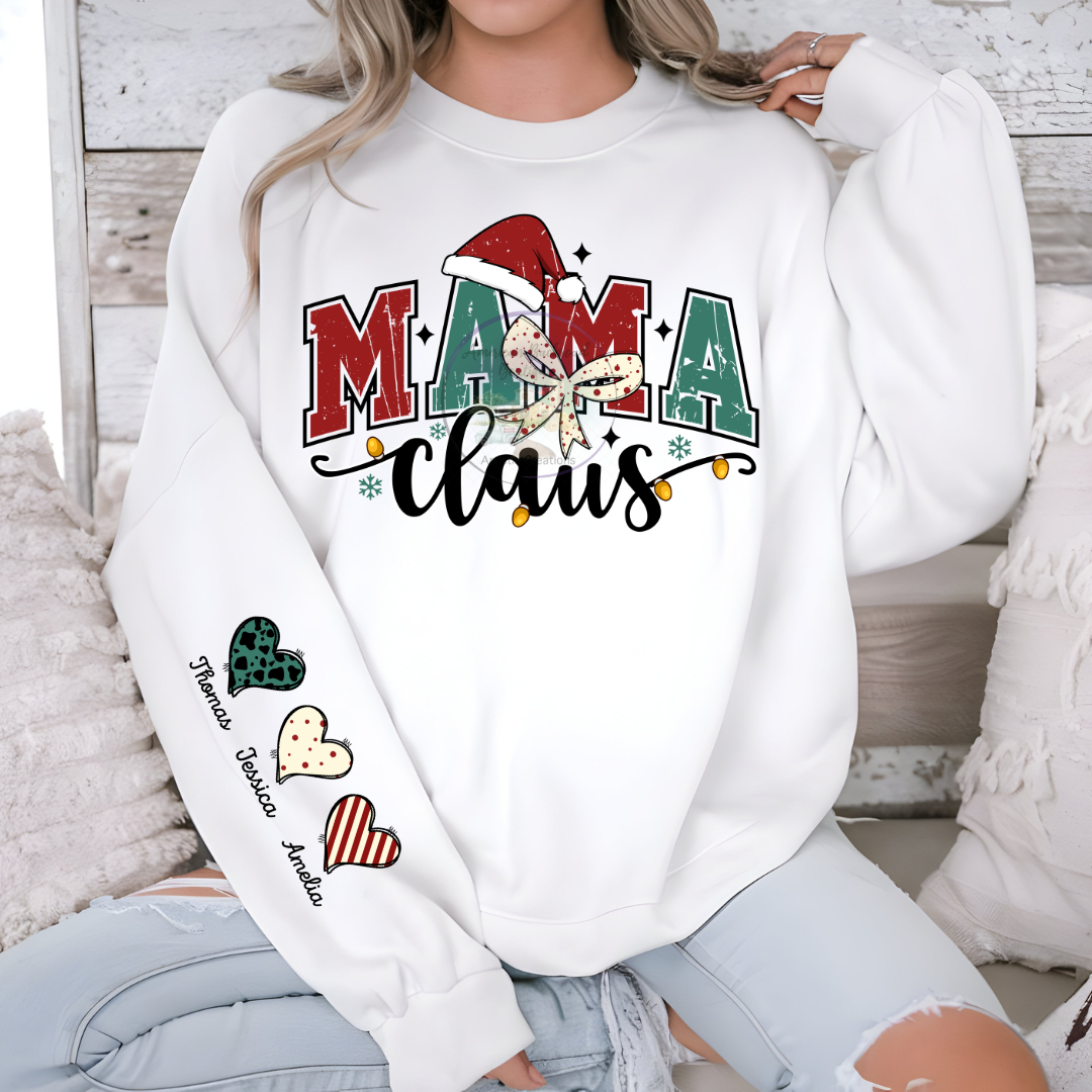 Mama Claus name Sweatshirt